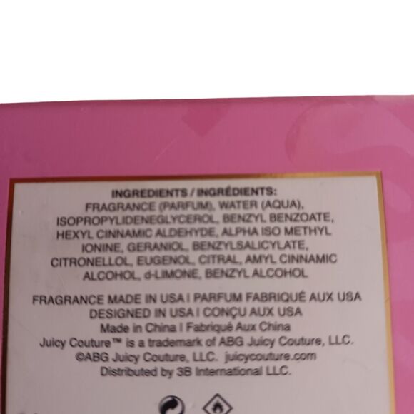 Juicy Couture 3.4 oz Reed Diffuser ROSE PEACH MAGNOLIA Hotel Spa Luxury Glam - Picture 14 of 16